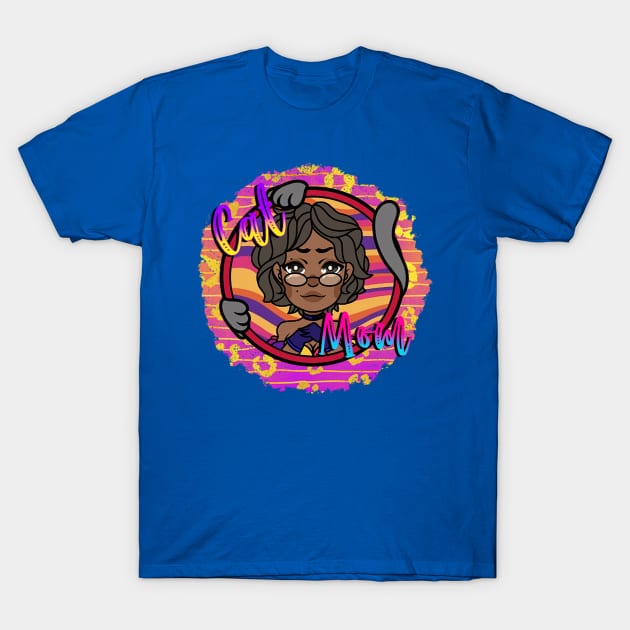 Cat Mom T-Shirt by Thy Name Is Lexi